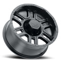 Cast Aluminum Wheels 179 MB 16x8 Matte Black 6 On 139.7 Bolt Pattern 10 Offset ION Wheels