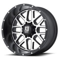 Rough Country 87 Series Wheel | Simulated Beadlock | Gray/Black | 17x8.5 | 6x5.5 | +0mm