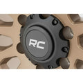 Rough Country 87 Series Wheel | Simulated Beadlock | Bronze/Black | 17x8.5 | 5x4.5 | +0mm