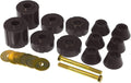 Prothane 65-67 GM Convertible Body Mount Kit - Black