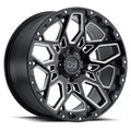SHRAPNEL GL BK MIL 18X9.5 5X127