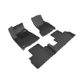 3D Maxpider 17-18 Maserati Levante Kagu Floor Mat- Black R1 R2