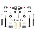 MaxTrac 2019+ GM C/K1500 2WD/4WD 0-3in Front Adj. Lowering Struts - Pair