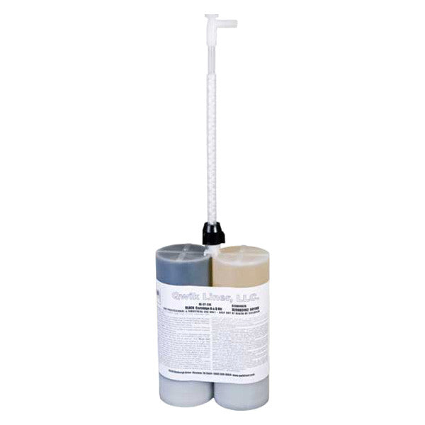 A&B QWIK KITS (ISOCYANATE + RESIN W/STATIC MIXER) ( CASE OF 6 CARTRIDGES) BLACK