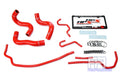 HPS Performance Red Reinforced Silicone Radiator Hose Kit Coolant for Toyota 09-13 Corolla 1.8L