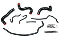 HPS Performance Red Reinforced Silicone Radiator Hose Kit Coolant for Toyota 09-13 Corolla 1.8L