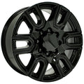 20 IN REPLICA WHEEL FITS GMC SIERRA 2500/3500 CV96A BLACK 20X8.5