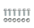 Engine Swap Brackets 1963-1967 GM C10 LS, Lt Engine Swap Frame Brackets Fits 2WD Trucks With Wide Frame Rails Hooker BlackHeart