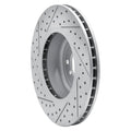 DFC 04-10 BMW 645Ci Front Right Drilled & Slotted Geoperformance Rotor