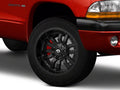 SLEDGE 18x8 6x114.30/6x139.70 MATTE BLACK GLOSS BLACK LIP (35 mm)