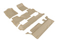 3D KAGU FLOOR MAT 3 ROW SET TAN