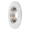 DBA 05-12 Chevrolet Cobalt (5 Lug) Rear 4000 Series Drilled & Slotted Rotors