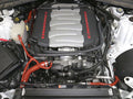 HPS Performance Red Reinforced Silicone Heater Hose Kit Coolant for Chevy 16-17 Camaro SS Coupe 6.2L V8
