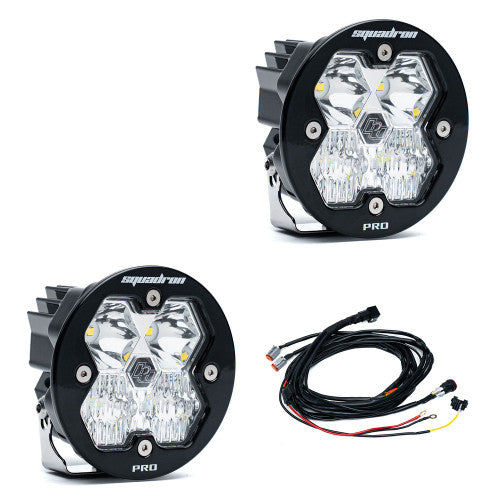 Baja Designs Squadron-R 2.0 Pro LED Driving/Combo (Single Light)