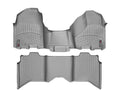 WeatherTech Grey Front and Rear Floorliners - Over The Hump Fits -23-25 GV60 461820-1-2