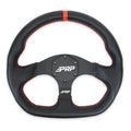Comp R Leather Steering Wheel Red