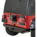 Rugged Ridge Rock Crawler Rear Bumper 2-In Hitch 87-06 Jeep Wrangler