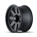 ~(41 lbs. 20X20X11)~ 134 (134) MATTE GUNMETAL/BLACK BEADLOCK 18X10 6-139.7 -19MM 106MM