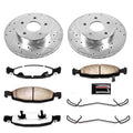 Power Stop 99-02 Jeep Grand Cherokee Front Z36 Truck & Tow Brake Kit