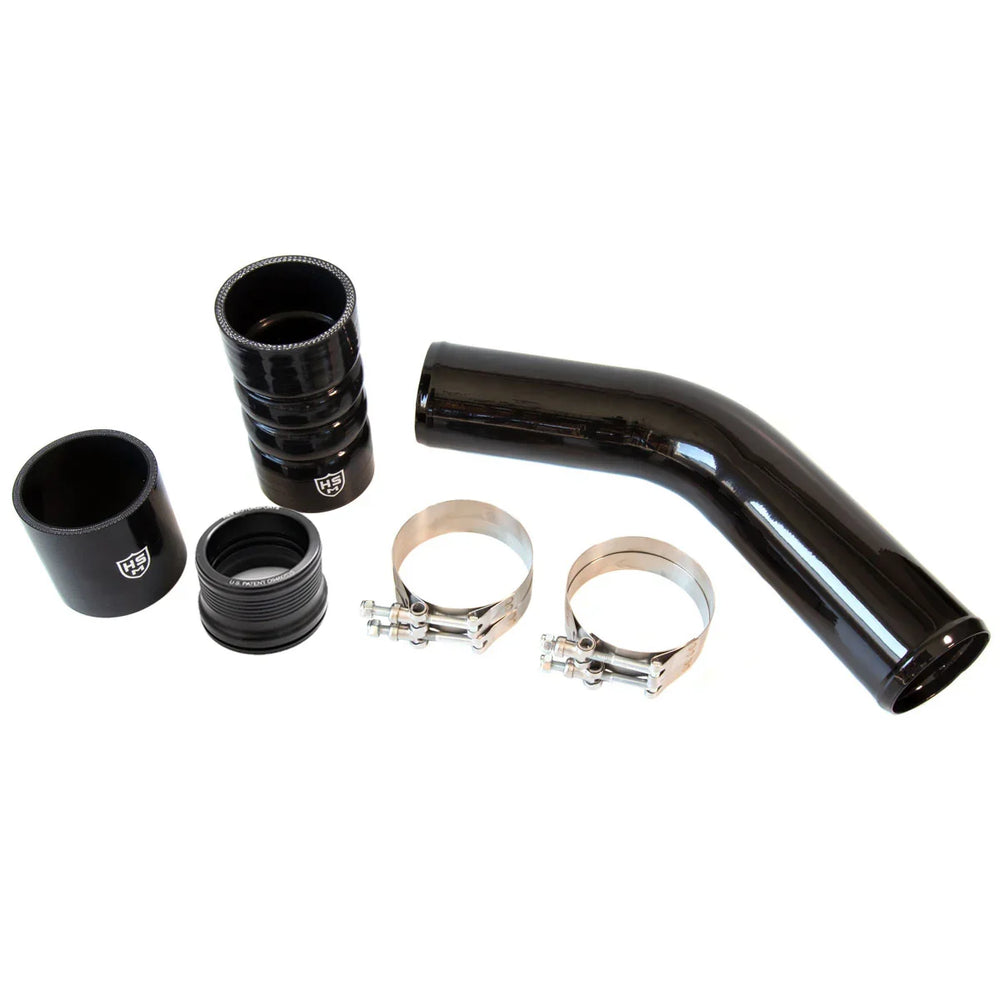 2011-2021 Ford 6.7L Hot Side Intercooler Pipe Upgrade Kit (BLACK)