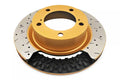 DBA 05-07 Nissan Frontier 4.0L 2WD/4WD Front Drilled & Slotted 4000 Series Rotor