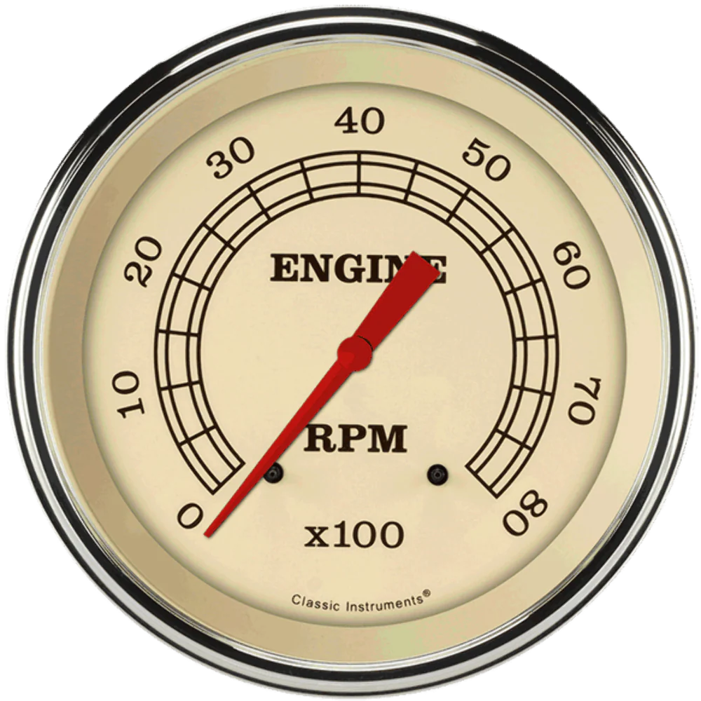 VINTAGE 5IN TACH 8000 RPM