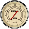 VINTAGE 5IN TACH 8000 RPM