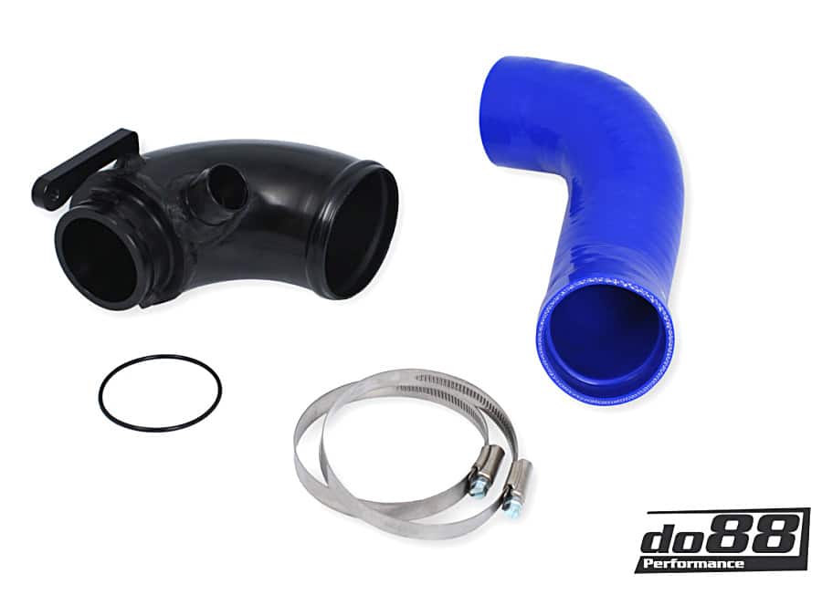 do88 VAG 1.8/2.0 TSI (MQB) Turbo Inlet Pipe Black Hose OEM Turbo OEM Airbox