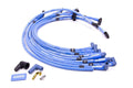 Moroso Chevrolet Small Block Ignition Wire Set - Blue Max - Spiral Core - Sleeved - HEI - 90 Degree