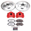 Power Stop 02-07 Jeep Liberty Front Z36 Truck & Tow Brake Kit