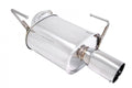 Megan Axle Back Exhaust Legacy 2.5i Only 2010-14 Single Muffler Stainless Tip