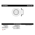 StopTech Drilled Sport Brake Rotor