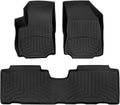 WeatherTech Black Front Rear FloorLiner HP Fits -20-24 Equinox 441176-1-2IM