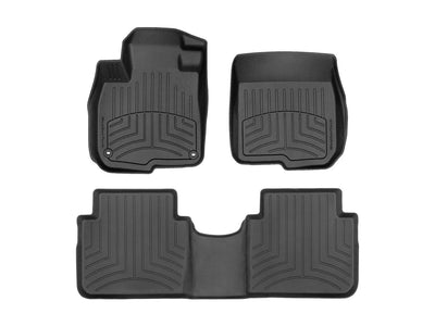 WeatherTech 2017+ Honda CR-V Front And Rear FloorLiner HP - Black