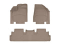 WeatherTech Tan Front Rear FloorLiner HP Fits -22-26 Infiniti Nissan 451698-1-2IM