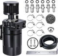 Moroso 11-14 Ford Mustang V6 Air/Oil Separator Catch Can - Billet Aluminum