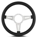 Steering Wheel Mark 4 El egante Pol. w/Blk Wrap