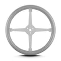 LAKE 4 SPOKE 14IN POLISHED LIGHT GREY