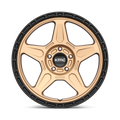 ~(30 lbs. 21X21X11)~ ALPINE 18x8 5x112.00 MATTE BRONZE W/ BLACK LIP (38 mm)