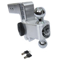 Weigh Safe 180 Hitch 6in Drop Hitch & 2in Shank (10K/12.5K GTWR) - Aluminum