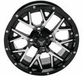 QuadBoss Barbwire 14X7 - 4+3 - 4/156 - Machined