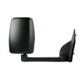 0318 MIRROR EXPRESS/ SAVANA TOWING PTM BLK DUAL LENS FOLD RH MANUAL