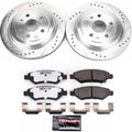 Power Stop 08-14 Cadillac CTS Rear Z23 Evolution Sport Brake Kit