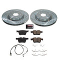 Power Stop 18-20 Land Rover Range Rover Velar Rear Z23 Evolution Brake Kit