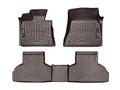 WeatherTech Cocoa Front and Rear Floorliners Fits -20-20 X5 47559-1-2