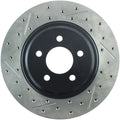 Stoptech auto part installed view