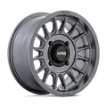 KMC POWERSPORTS KS138 15X7 4X137 ANTHRACITE 10MM - KS138AX15704810
