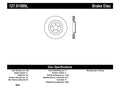 StopTech Slotted & Drilled Sport Brake Rotor