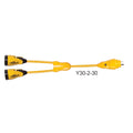 EEL Y-ADAPTER WITH 30A MALE TO 2-30