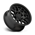 ~(26 lbs. 19X19X11)~ KM717 16X8 5X5.0 S-BLK 00MM